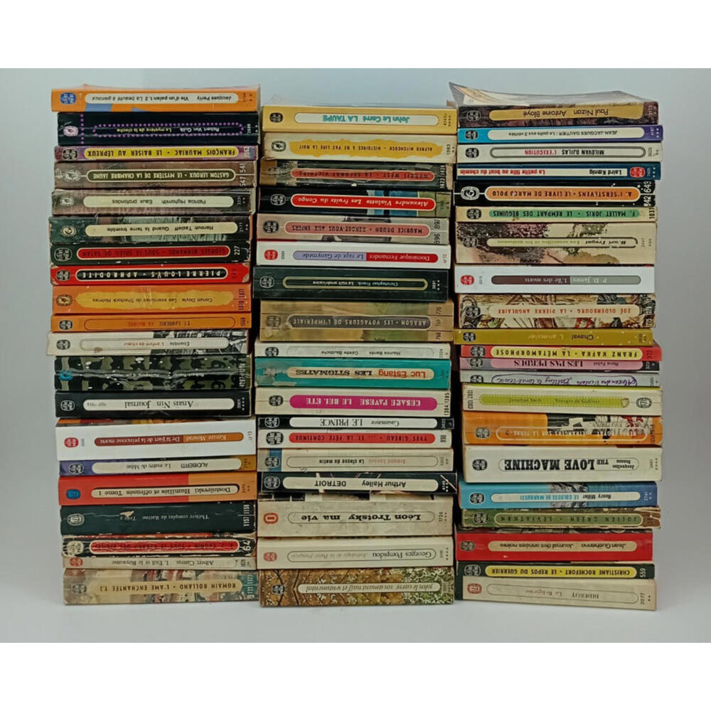 Lot 59 Livres Crime et Mystère Policier Thriller Fleuve Noir Jai Lu